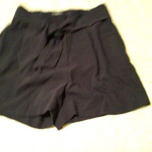 H&M Navy Shorts with tie belt